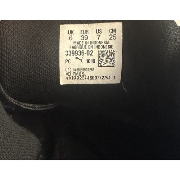 Puma Ferrari Drift Cat Motorsport Driving Shoes Black Red Mens 7 main image 8